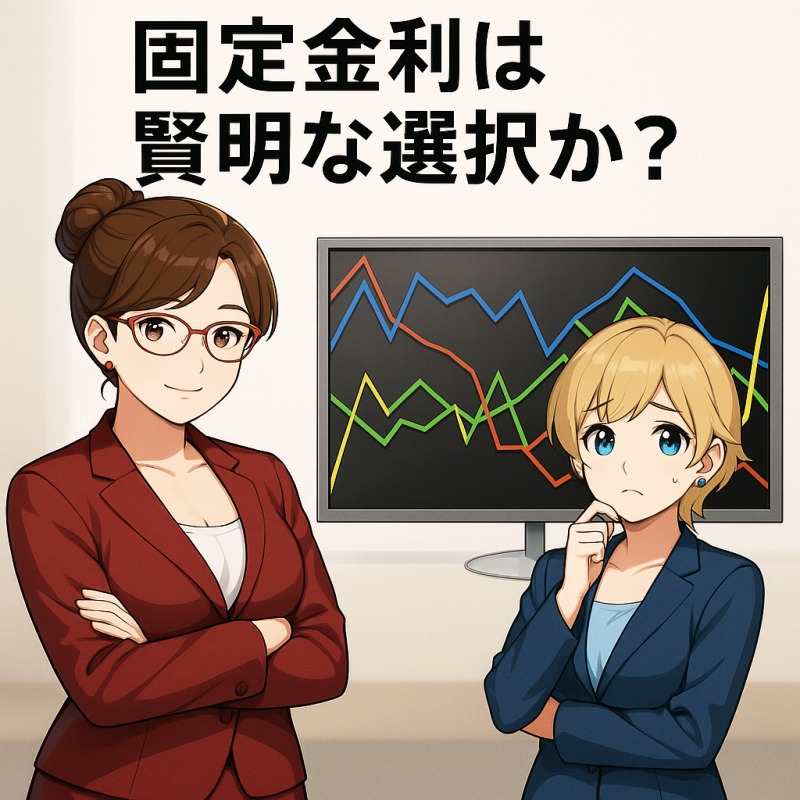 固定金利は賢くない選択