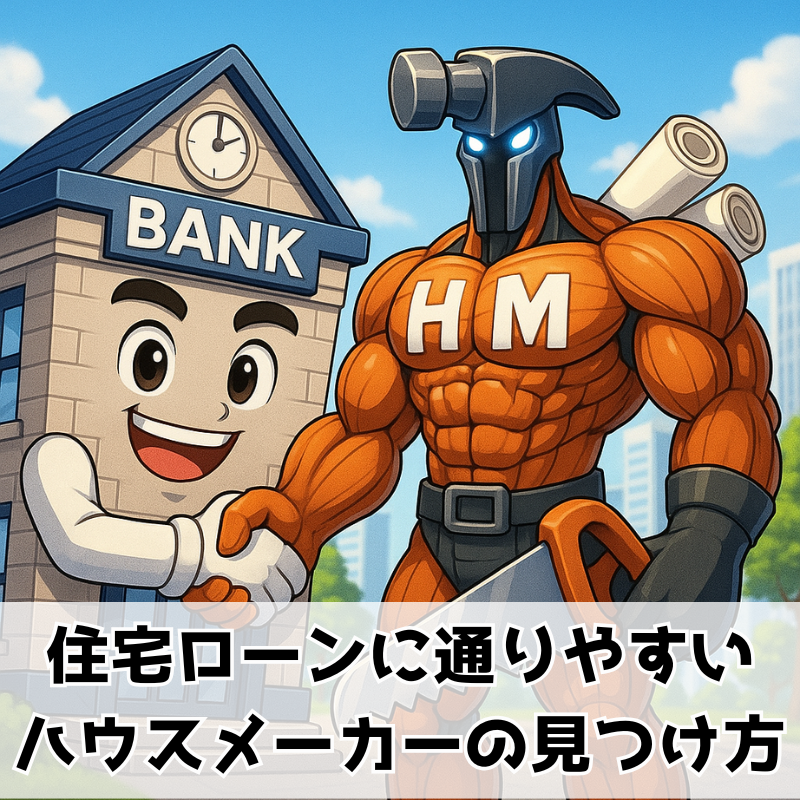 住宅ローンに強いハウスメーカーの見つけ方